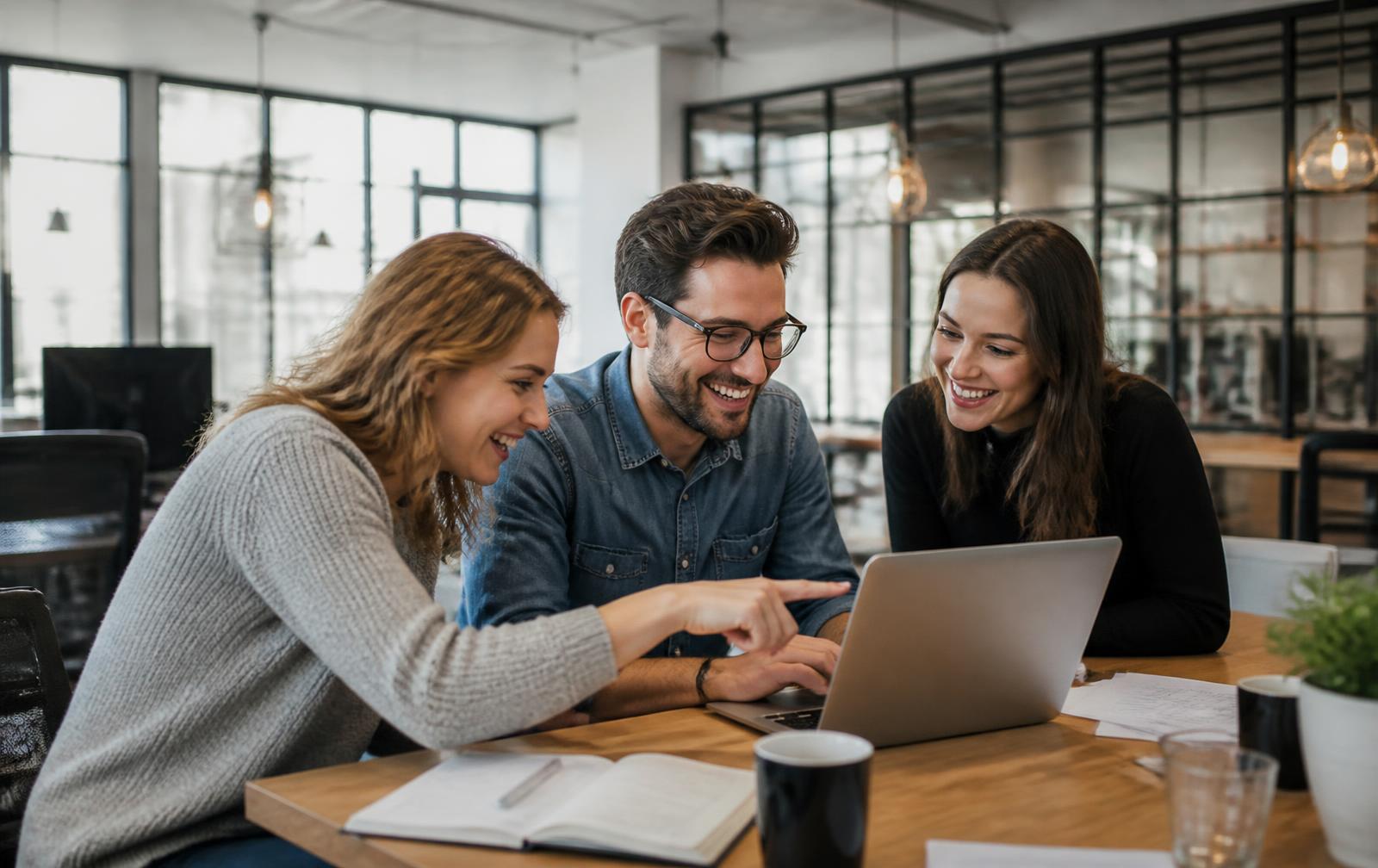 Consultants NouvelCareer en réunion